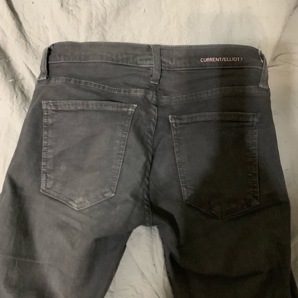 CURRENT ELLIOTT ANKLE SKINNY SLIM JEANS GREY 23 - Picture 4 of 8